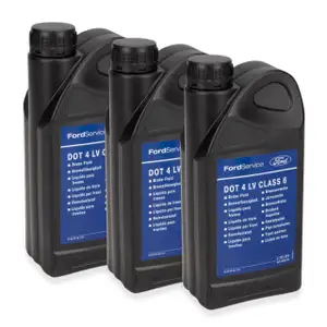 3L 3 Liter ORIGINAL Ford Bremsflüssigkeit DOT 4 LV CLASS 6 WSS-M6C65-A2 2792362
