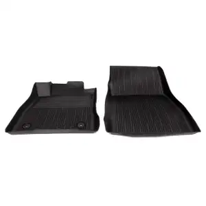 ORIGINAL Ford rubber mats, set of floor mats, FIESTA 8 MK8 from 07/2017, front 2439078