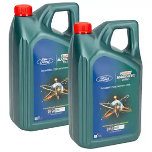 10L 10 Liter ORIGINAL Ford CASTROL MAGNATEC DIESEL 0W-20 WSS-M2C952-A1 15F73C