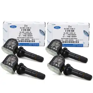 4x ORIGINAL Ford TPMS tire pressure sensor B-Max C-Max II Focus III Kuga II 2562276