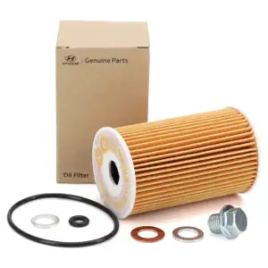 ORIGINAL Hyundai Ölfilter + Schraube Sonata 5 i20 i30 i40 Cee'D JD Rio 2 3 4 Sportage 34