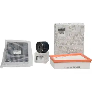 ORIGINAL Renault filter package inspection kit MEGANE III 2.0TCe / RS 180-265 hp