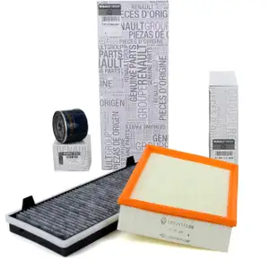 ORIGINAL Renault inspection kit filter package filter set ESPACE IV 1.9dCi 116/120 hp