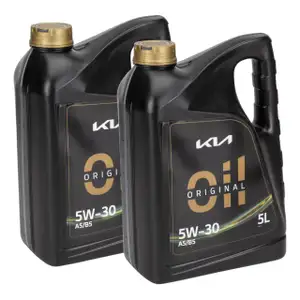 10L 10 Liter ORIGINAL KIA 5W-30 A5/B5 Motoröl Öl LP0425W30A5B505K