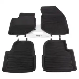 ORIGINAL Peugeot rubber mats, floor mat set, 2008 II, 4-PIECE, 1691409180