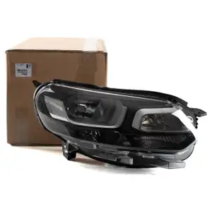 ORIGINAL PSA Citroen HALOGEN headlight + bulb Jumpy Spacetourer right 9808567680