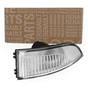 ORIGINAL Renault outer mirror lens with indicator MEGANE III right 261609550R