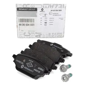ORIGINAL Renault Bremsbeläge Bremsbelagsatz Kangoo 3 Hinterachse 440600498R