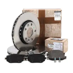 ORIGINAL Renault Bremsscheiben + Bremsbel&auml;ge Megane 4 / Grandtour vorne