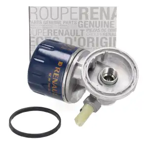 ORIGINAL Renault &Ouml;lfiltergeh&auml;use + &Ouml;lfilter Megane 3 Clio 1 Duster 1 1.5 dCi 8201056869