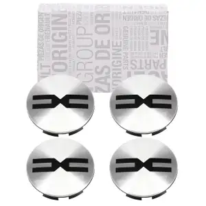 4x ORIGINAL Dacia Nabendeckel Nabenkappe 17 Zoll Duster Bigster 403156171R