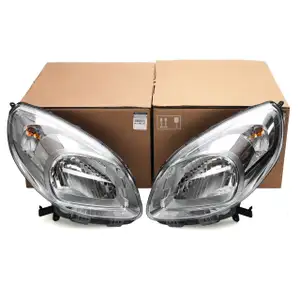 2x ORIGINAL Renault HALOGEN H4 headlights Kangoo / Rapid from 06.2013 left + right