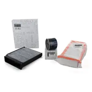 ORIGINAL Renault Dacia inspection kit filter package DUSTER 1.5 dCi 109 hp