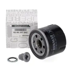 ORIGINAL Renault &Ouml;lfilter + Schraube Clio 1-4 Kangoo Thalia Twingo 1 2 Logan Sandero 1.2