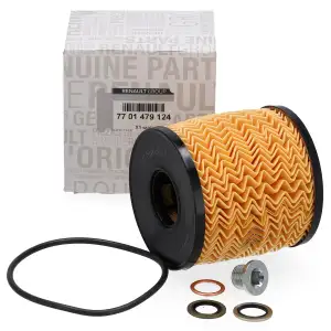 ORIGINAL RENAULT Ölfilter + Schraube Espace 3 4 Laguna 2 Master 2 Trafic 2 2.2/2.5 dCi
