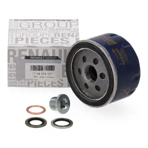 ORIGINAL RENAULT Ölfilter + Schraube Clio Kangoo Laguna Megane Scenic Trafic Twingo
