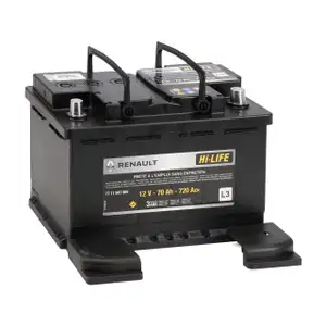 ORIGINAL Renault Dacia Autobatterie Batterie Hi-LIFE 12V 70Ah 720A 7711947965