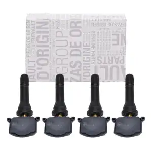 4x ORIGINAL Renault RDKS Reifendrucksensor Megane 4 Kangoo 3 Kadjar Trafic Zoe 407006UA0A