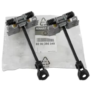 2x ORIGINAL Renault Türfeststeller Türfangband Laguna 2 Twingo 2 Wind vorne 8200385349