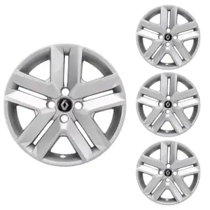 4x ORIGINAL Renault Radkappe Radblende 16 Zoll Silber Clio 5 bis BJ 06.23 403155679R