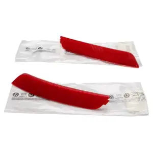 2x ORIGINAL SEAT Reflektor R&uuml;ckstrahler Sto&szlig;stange Ibiza 4 SC / ST bis 2017 hinten