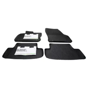 ORIGINAL Skoda rubber mats Floor mats Car mats Karoq (NU7) front + rear 4-piece set