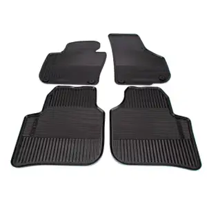 ORIGINAL Skoda rubber mats Car mats Set Superb 2 4 pcs 3T1061550