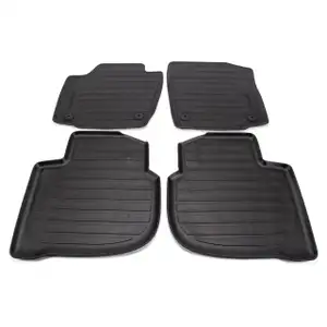 ORIGINAL Skoda rubber mats Car mats Set of 4 RAPID 5JB061550