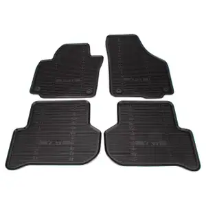 ORIGINAL Skoda rubber mats Car mats Set Yeti (5L) 4 pcs 5L1061550B