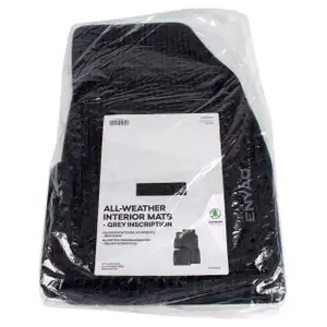 ORIGINAL Skoda rubber mats, 4-piece set, Enyaq 4 SUV 5LA061500