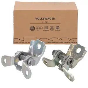 2x ORIGINAL Skoda T&uuml;rscharnier Fahrerseite Fabia 1 2 Roomster rechts unten + oben