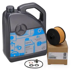 5L ORIGINAL 5W-40 MB 229.5 Motor&ouml;l + &Ouml;lfilter SMART ForFour ForTwo (453) 0.9 90/109 PS