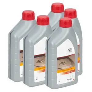 5L 5 Liter ORIGINAL Toyota ADVANCED FUEL ECONOMY 0W-16 Motor&ouml;l &Ouml;l API SN 08880-84081