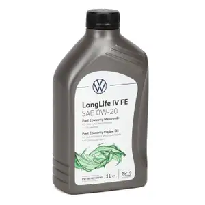 1L 1 Liter ORIGINAL VW 0W-20 LONGLIFE IV FE Motor&ouml;l &Ouml;l 508.00 509.00 GS65577C2