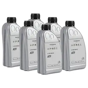 6L 6 Liter ORIGINAL VW Audi ATF Getriebeöl 6-Gang Automatikgetriebeöl G055540A2