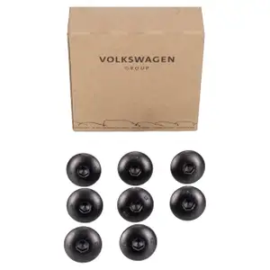 8x ORIGINAL VW cover screw + seal for roof rack Caddy 3 4 WHT004908