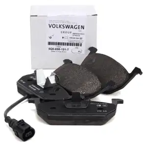ORIGINAL AUDI VW Bremsbeläge Bremsklötze A3 8V GOLF 7 Seat Leon vorne 5Q0698151T