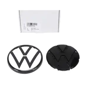 ORIGINAL VW Emblem Logo Heckklappe BLACK EDITION Golf 8 / Variant PR: E1X E40 5H0898633A