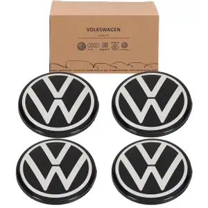 4x ORIGINAL VW Nabendeckel Golf 7 8 Passat B8 B9 Polo 6 Tiguan T6 T7 Up 5H0601171 FOD