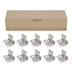 10x ORIGINAL VW F&uuml;hrung Halterung Bremsseil Bremszug Handbremsseil Handbremszug 1H0609734F