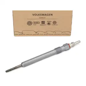 1x ORIGINAL VW Audi Seat Skoda Porsche Gl&uuml;hkerze A3-A8 Golf 5-7 Fabia 2 3 059963319AE