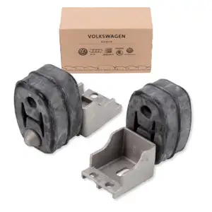 2x ORIGINAL VW Abgasanlage Halterung Golf 7 8 Touran A3 8P 8V Leon 5F Octavia 4 5Q0253144D