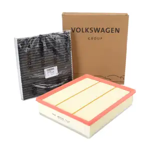 ORIGINAL VW Innenraumfilter + Luftfilter Crafter SX SY SZ 2.0 TDI 102-177 PS