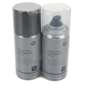 ORIGINAL VW AUDI Autolack Lackspray Set UNITEDGREY METALLIC LLS0M6A7T LA7T