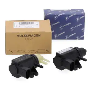 2x ORIGINAL VAG / PIERBURG Druckwandler Magnetventil Golf 4 A3 8L1 Leon Octavia 1 1.9 TDI