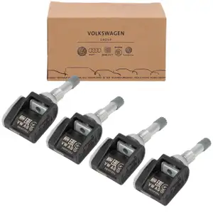 4x ORIGINAL VW Reifendrucksensor Golf 8 Passat B8 Polo 6 Tiguan Touran T5 T6 2N0907251B