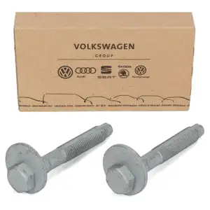 2x ORIGINAL VW Audi Seat Skoda Exzenterschraube M12x82,5 hinten WHT000227