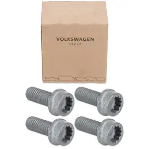 4x ORIGINAL AUDI SEAT SKODA VW Riemenscheibenschraube M8x20 1.2-2.0TDI N91048804