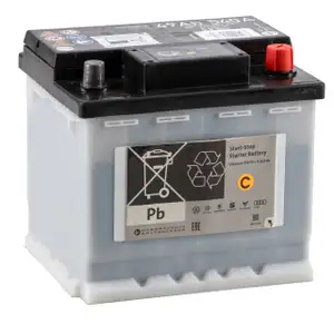 ORIGINAL VW EFB Autobatterie Batterie Starterbatterie 12V 55Ah 320/540A 000915089AA