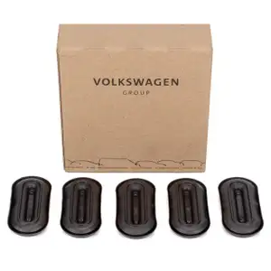 5x ORIGINAL VW Stopfen Abdeckung T&uuml;lle Einstiegsverkleidung 15,5x42,5 N91135501